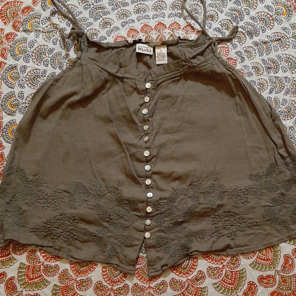 Needlepoint blouse
